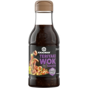 Sos teriyaki z pieczonym czosnkiem 250ml - Kikkoman