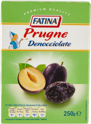 Śliwki bez pestek Prugne Denocciolate 250g - Fatina