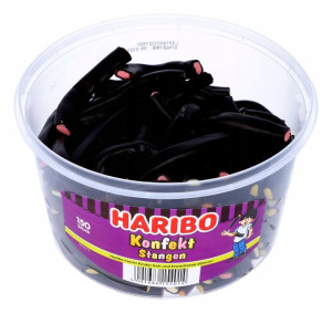 Żelki Konfekt Stangen 150szt 1,2kg - Haribo