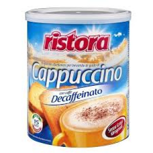 Ristora Cappuccino Bezkofeinowe 250g - Aromatyczna Kawa Dla Koneserów