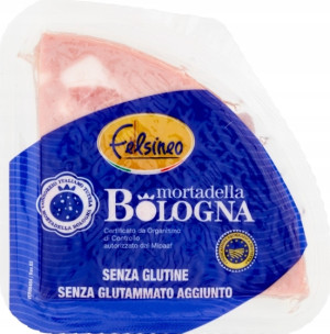 Mortadella Bologna IGP w kawałku 300g - Felsineo