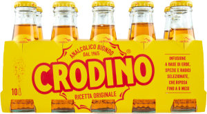 Napój gazowany aperitif 10x100ml 1l - Crodino, Brak opakowania