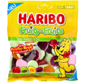 Żelki Fruity - Fruits słodko kwaśne 160g - Haribo