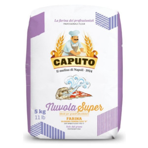 Mąka do pizzy Nuvola Super 5kg - Caputo, Uszkodzone opakowanie, bez ubytku