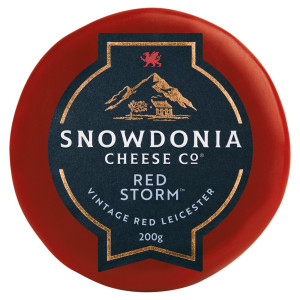 Ser Cheddar Red Storm 200g - Snowdonia