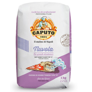 Mąka do pizzy nuvola 1kg - Caputo, Uszkodzone opakowanie, ubytek 0.05kg
