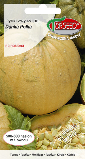 Nasiona Dynia zwyczajna - na nasiona Danka Polka 3g - Torseed