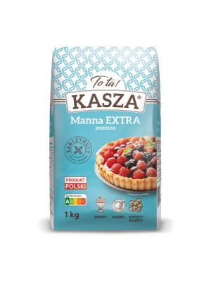 Kasza Manna extra pszenna 1kg - Tota