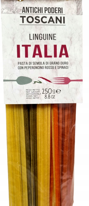 Tricolore Linguine 250g - Makaron Antichi Poderi Toscani