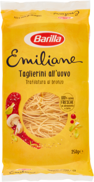 Makaron Emiliane Taglierini all'uovo 250g - Barilla
