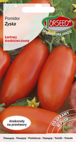Nasiona Pomidor gruntowy Zyska 0,2g - Torseed