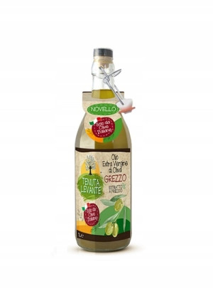 Oliwa z oliwek Olio extra vergine Grezzo 1l - Levante, Krótki termin