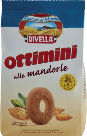 Ciastka Ottimini Mandorle 350g - Divella