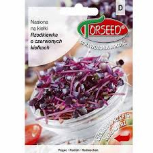 Rzodkiewka o czerwonych kiełkach 20g - Torseed