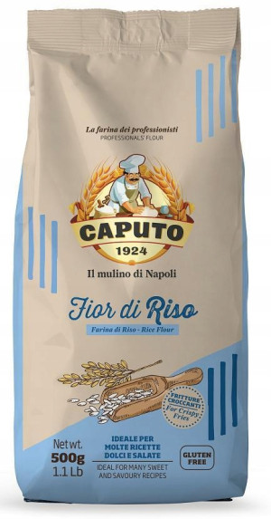 Mąka ryżowa bezglutenowa Fior di Riso 500g - Caputo, Uszkodzone opakowanie, bez ubytku
