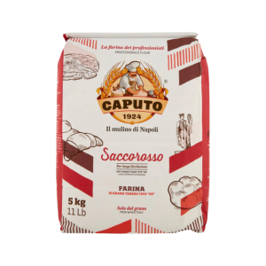 Mąka na pizzę Farina Saccorosso 5 kg - Caputo, Uszkodzone opakowanie, ubytek 0.1kg