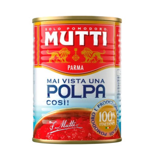 Pulpa pomidorowa 400g - Mutti, pogniecziona puszka