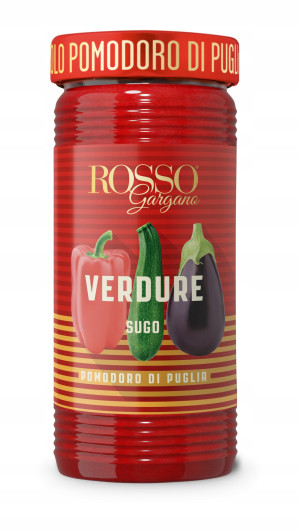 Sos pomidorowy z warzywami Sugo alle Verdure 290g - Rosso Gargano