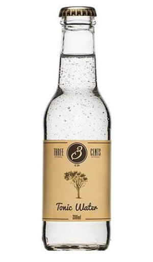 Napój gazowany Tonic Water Soda 200ml - Three Cents Coca Cola