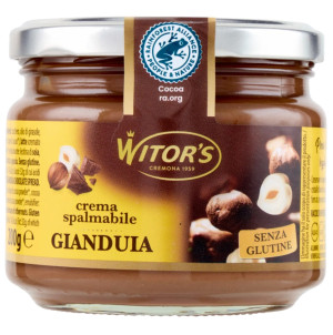 Krem czekoladowo orzechowy bez glutenu Giandula 200g - Witor's