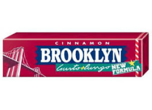 Gumy cynamonowe w listkach 9sztuk - Brooklyn
