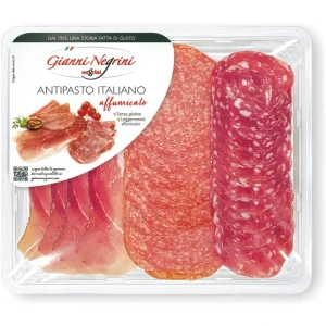 Mix wędlin Speck, Salami Ugherese, Salami Napoli 120g - Gianni Negrini