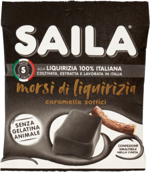 Lukrecja Morsi di Liquirizia 100g - Saila