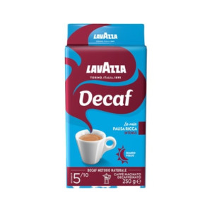 Kawa mielona DEK Intenso 250g - Lavazza, Napowietrzone opakowanie