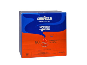 Kapsułki kawy Nespresso Crema&Gusto Forte 80szt - Lavazza