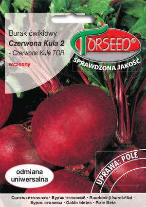 Nasiona Burak ćwikłowy Czerwona Kula 2 15g - Torseed