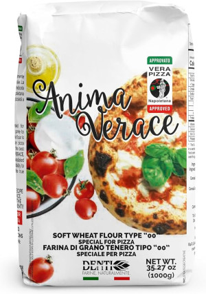 Mąka do pizzy Verace Anima 1kg - Denti, Uszkodzone opakowanie, bez ubytku