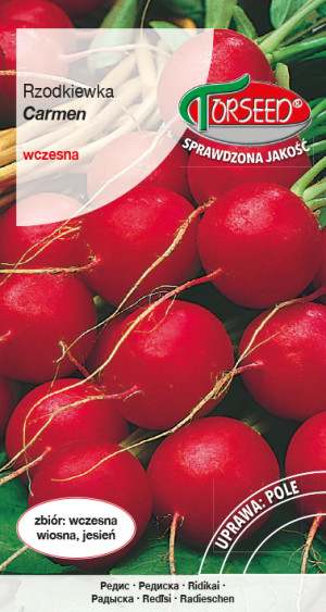 Nasiona Rzodkiewka (do uprawy w polu) Carmen 5g - Torseed