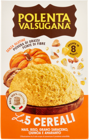 Polenta la 5 Cereali 350g - Polenta Valsugana