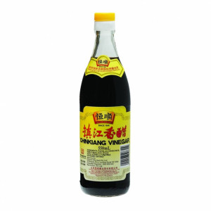 Oryginalny chiński ocet ryżowy czarny Zhenjiang Vinegar 550ml - Chinkiang