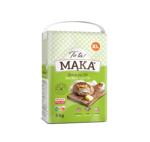 Mąka żytnia typ 720 5kg - Tota