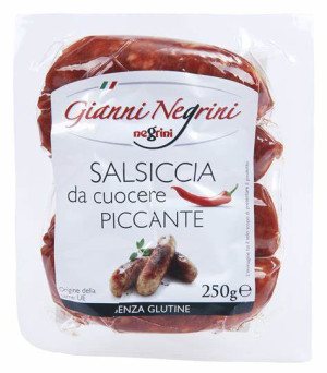 Kiałbasa z papryczką salsiccia grill piccante 250g - Gianni Negrini