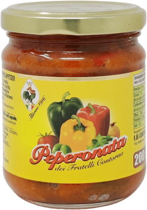 Pasta z papryki słodkiej Peperonata di Contorno 200g - Fratelli