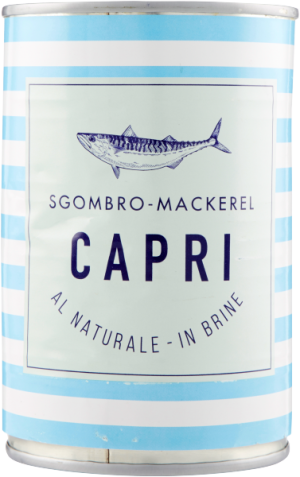 Makrele w puszce Sgombro al Naturale 425g - Capri