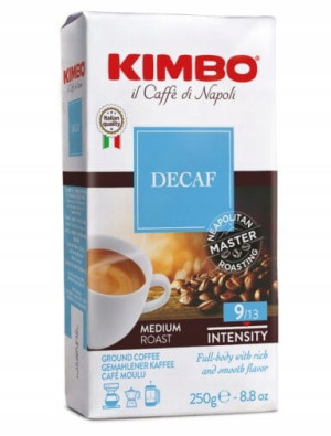 Kawa bezkofeinowa Espresso Decaffeinato 250g - Kimbo