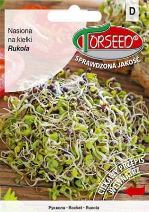 Rukola, nasiona na kiełki 5g - Torseed