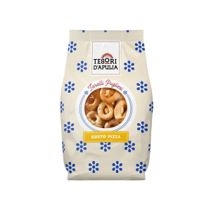 Ciasteczka Tarallini Gusto Pizza 400g - Tesori d'Apulia