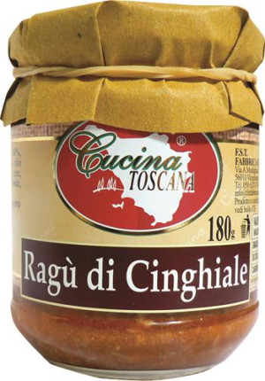 Cucina Toscana Sugo z Dzika Ragu Cinghiale 180g - Autentyczny Smak Toskanii