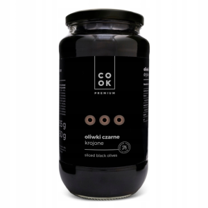 Oliwki czarne krojone 935g - Cook Premium