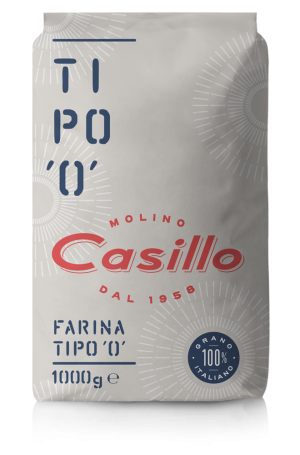 Mąka do pizza Farina Typ 0 1kg - Molino Casillo, Uszkodzone opakowanie
