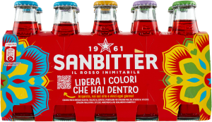 Sanbitter Napój Włoski Libera Rosso 100 ml x 10