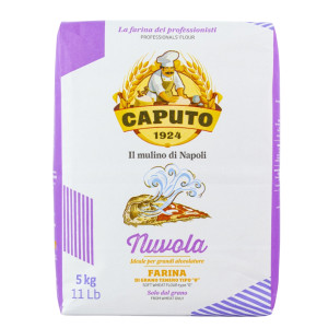 Mąka do pizzy nuvola 5kg - Caputo, Uszkodzone opakowanie, bez ubytku