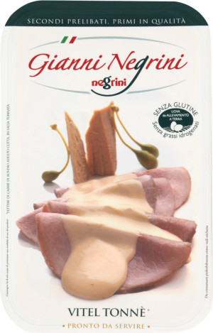Cielęcia w plastrach w sosie z tuńczyka 170g - Gianni Negrini, Krótki termin
