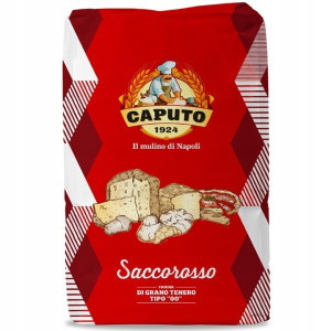 Mąka do pizzy Farina 00 Sacco Rosso 25kg - Caputo, Uszkodzone opakowanie, ubytek 3.3kg