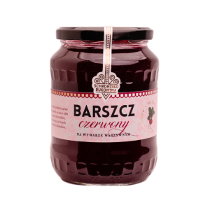 Barszcz czerwony na wywarze warzywnym - 700 ml