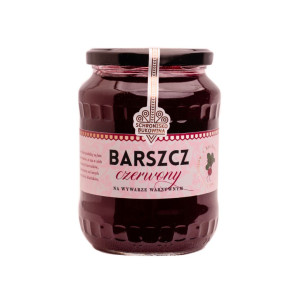 Barszcz czerwony na wywarze warzywnym - 400 ml